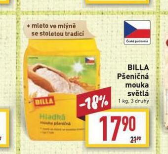 Billa Billa pšeničná mouka světlá nabídka