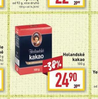 Billa Holandské kakao nabídka
