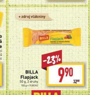 Billa flapjack