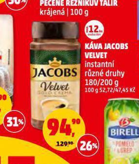Penny Market Káva jacobs velvet nabídka