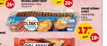 Ovesné sušenky olinky