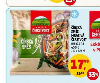 Penny Market Čínská směs mrazivá čerstvost nabídka