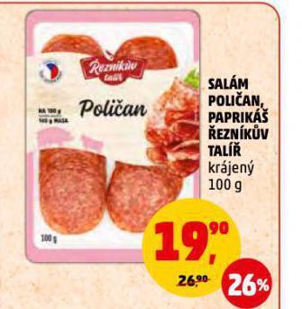 Penny Market Salám paprikáš nabídka