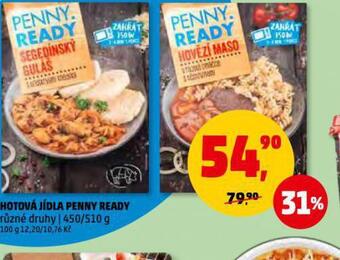 Penny Market Hotová jídla penny ready nabídka