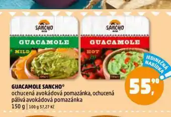 Penny Market Guacamole sancho pomazánka nabídka