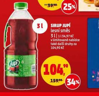 Penny Market Sirup jupí nabídka