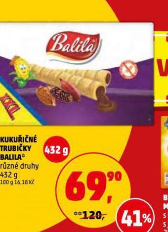 Penny Market Kukuřičné trubičky balila nabídka