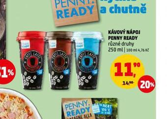 Penny Market Kávový nápoj penny ready nabídka