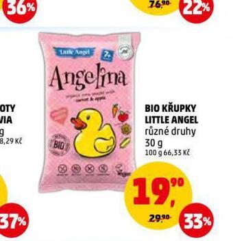 Penny Market Bio křupky little angel nabídka