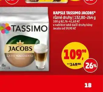 Penny Market Kapsle tassimo jacobs nabídka