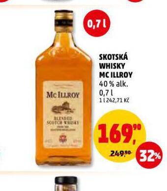 Penny Market Skotská whisky mc illoy nabídka