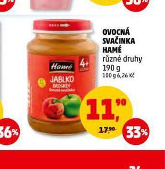 Penny Market Ovocná svačinka hamé nabídka