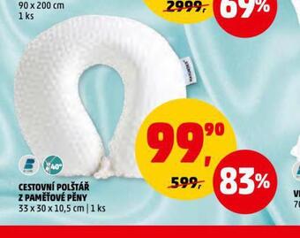 Penny Market Cestovní polštář z paměťové pěny nabídka