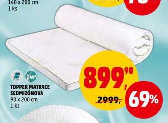 Penny Market Topper matrace sedmizónová nabídka