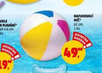 Penny Market Nafukovací míč nabídka