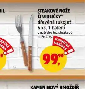 Penny Market Steakové nože, vidličky nabídka