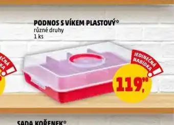 Penny Market Podnos víkem plastový nabídka