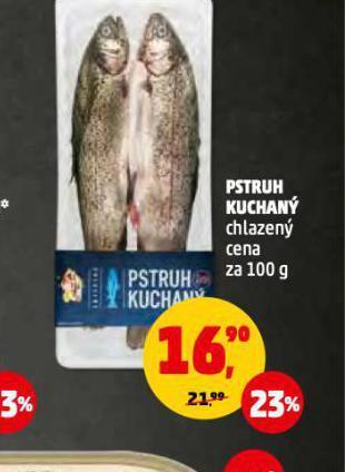 Penny Market Pstruh kuchaný nabídka