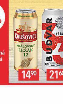 Globus Pivo krušovice 12 královský ležák nabídka