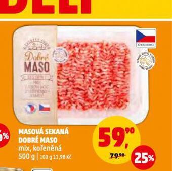 Penny Market Masová sekaná mix, kořeněná nabídka