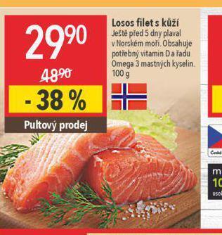 Globus Losos filet s kůží nabídka