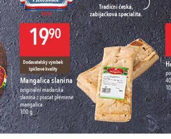 Globus Mangalica slanina nabídka