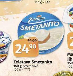 Coop Želetava smetanito nabídka