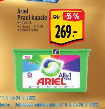 Jip Ariel prací gel nabídka