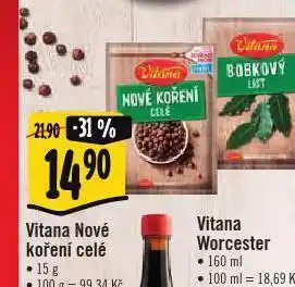 Jip Vitana nové koření celé nabídka