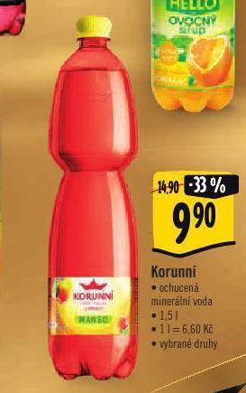 Jip Korunní ochucená nabídka