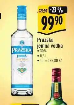 Jip Pražská jemná vodka nabídka