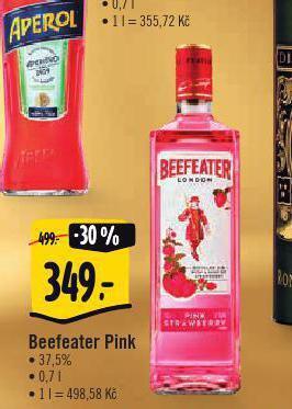 Jip Beefeater pink nabídka