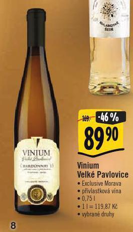 Jip Vinium velké pavlovice nabídka
