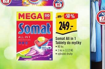 Jip Somat all in 1 tablety do myčky nabídka