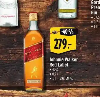Jip Johnnie walker red label whisky nabídka