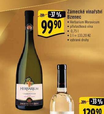 Jip Zámecké vinařství bzenec nabídka