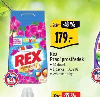 Jip Rex prací prostředek nabídka