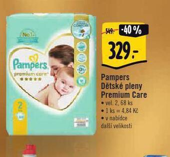 Jip Pampers dětské plenky nabídka