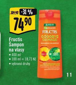 Jip Fructis šampon nabídka