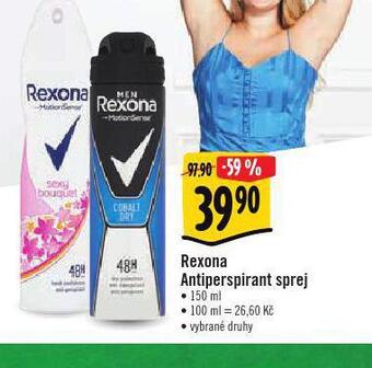 Jip Rexona antiperspirant nabídka