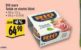 Jip Rio mare tuňák ve vlastní šťávě nabídka