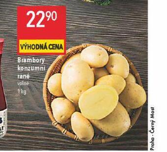 Globus Brambory konzumní rané nabídka