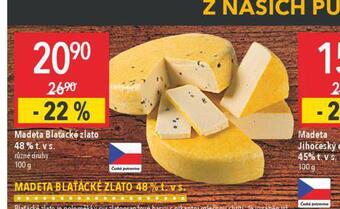 Globus Madeta blaťácké zlato 48% nabídka