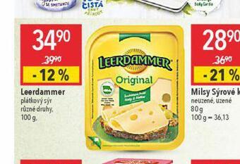 Globus Leerdammer plátkový sýr nabídka