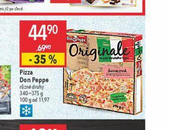 Globus Pizza don peppe nabídka
