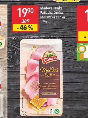 Globus Medová šunka nabídka