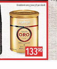 Globus Lavazza káva nabídka