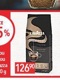 Globus Lavazza káva nabídka