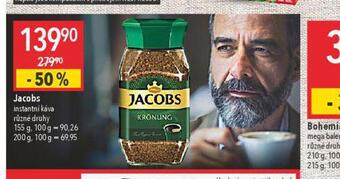Globus Jacobs instantní káva nabídka