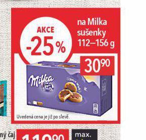 Globus Milka sušenky nabídka